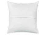 Coussin décoratif SENECIA Blanc crème - Blanc