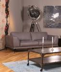 Sofa DESIDE 3-Sitzer Leder grau