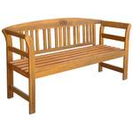 Banc de jardin 3007513 Noir