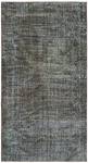 Tapis Ultra Vintage DCCLIV Noir - Textile - 109 x 1 x 206 cm