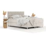 Boxspringbett Sorrento Ecru - Breite: 200 cm