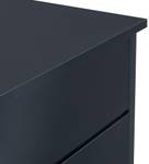 Auflagenbox Abilene Schwarz - Metall - 185 x 69 x 85 cm