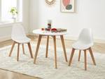 Ensemble Table et chaise LOULOUNE Blanc