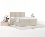 Boxspringbett Namur Beige - Breite: 140 cm