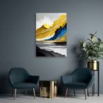 KUNSTDRUCK Golden Peaks 2 80 x 120 cm