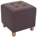 Tabouret bas Pharao Lot de 2 Marron