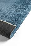 Tapis Vintage Blue Jeans 155X225cm Turquoise brillant - 155 x 225 cm