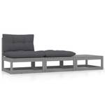 Garten-Lounge-Set (3-teilig) 3007914-11 Grau