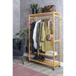 Garderobe Bamboo Braun - Bambus - 113 x 165 x 35 cm
