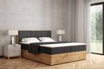 Boxspringbett LOLLY1 Schwarz - Breite: 180 cm - H4