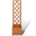 Blumentopf Braun - Massivholz - 30 x 135 x 40 cm