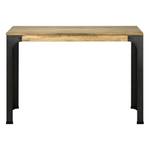 Table d'entree - Console – 39x70x75 cm Noir - Bois massif - Bois/Imitation - 70 x 75 x 39 cm