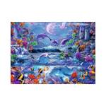 Puzzle phosphoreszierende Meerestiere Papier - 24 x 4 x 34 cm