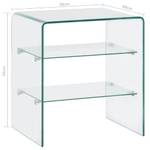 Couchtisch 284727 Glas - Metall - 40 x 56 x 50 cm