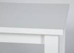 Couchtisch Asgar Weiß - Massivholz - 45 x 55 x 45 cm