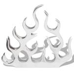 Weinregal 298966 Silber - Metall - 14 x 53 x 61 cm