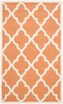 Teppich Noelle handgetuftet Beige - Orange - Pink - 90 x 150 cm