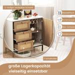 Kommode VH33476IT Braun - Holzwerkstoff - 35 x 81 x 80 cm