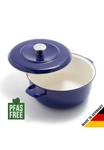 Schmortopf Dutch Oven Blau - Metall - 26 x 10 x 26 cm