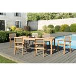 6/8 Gartenm枚bel Personen Teak