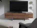 TV-Ständer aus Nussbaumholz Braun - Metall - Massivholz - Holzart/Dekor - 180 x 46 x 56 cm