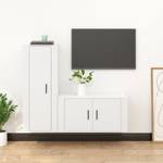 TV-Schrank 2er Set D704 Weiß