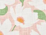 Coussin décoratif JATROPHA Vert - Orange - Rose foncé - Blanc