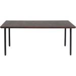 Table Raindrop Marron - Bois massif - 180 x 76 x 90 cm