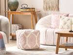 Pouf ROJHAN Beige - Pink