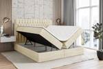 Boxspringbett DAISY Beige - Breite: 140 cm - H4