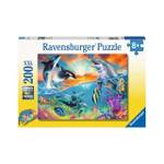 Puzzle Meerestiere 200 Teile Papier - 25 x 5 x 35 cm