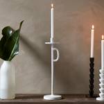 RM Handle Candle Leuchter Weiß - Metall - 13 x 53 x 15 cm