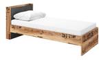 Bett FARGO Braun - Holzwerkstoff - 96 x 86 x 218 cm