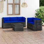 Gartensitzgruppe K2754(6-tlg) Blau