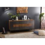 Buffet MADISON Grau - Holz teilmassiv - 45 x 78 x 167 cm