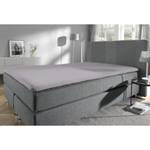 Topper-Spannbettlaken 165058 Grau - 180-200 x 200 cm