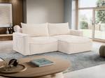 Schlafsofa ASTURIO Beige - Textil - 160 x 76 x 242 cm