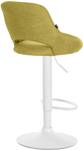 Tabouret de bar Milet Lot de 2 Vert - Blanc