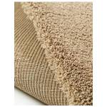 Tapis shaggy SITOUCH 80x150 beige Beige - Textile - 80 x 1 x 150 cm