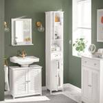 Meuble Colonne Salle de Bain FRG236-W Blanc