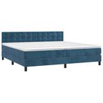 Boxspringbett 3017268-21 Dunkelblau - Breite: 200 cm