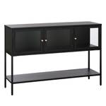 Buffet design Adare Noir - Métal - 132 x 88 x 40 cm