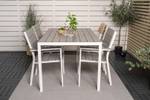 Chaise de jardin Levels lot de 2 Blanc