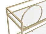 Servierwagen KERRY Gold - Metall - 35 x 81 x 90 cm