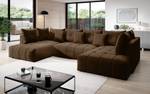 Ecksofa Calvani XXL Monolith 15 Braun