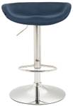 Barhocker Anaheim Blau - Silber