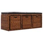 Banc de rangement 295906 Marron foncé