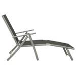 Chaise longue 312191 Noir - Métal - 62 x 60 x 178 cm