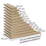 Küchenarbeitsplatte R-Line 47663 Sonoma Eiche Trüffel Dekor - Breite: 50 cm