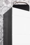 Badschrank SetOne Bad Silber / Grau - Silbergrau